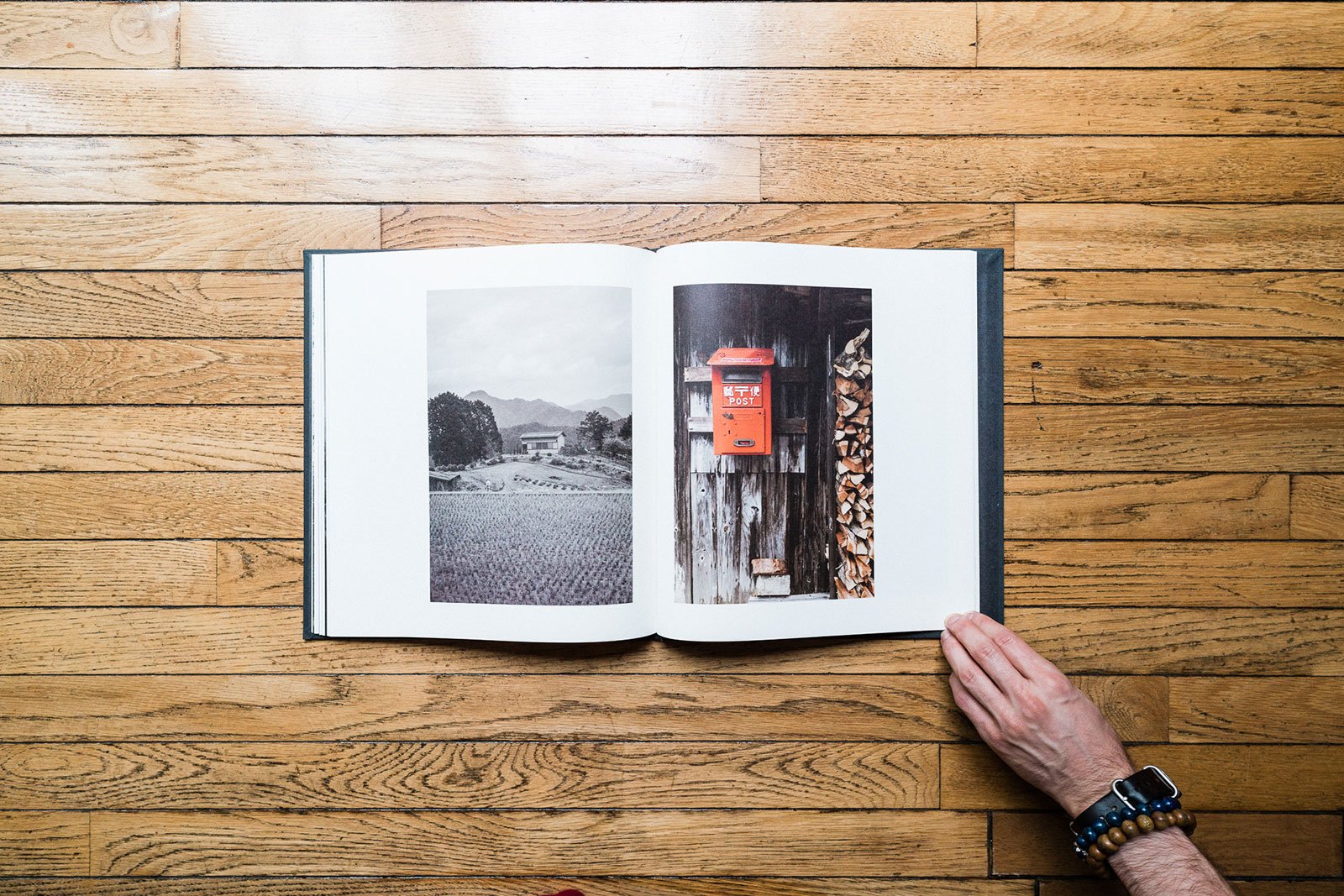 Koya Bound, the book, spread number 3