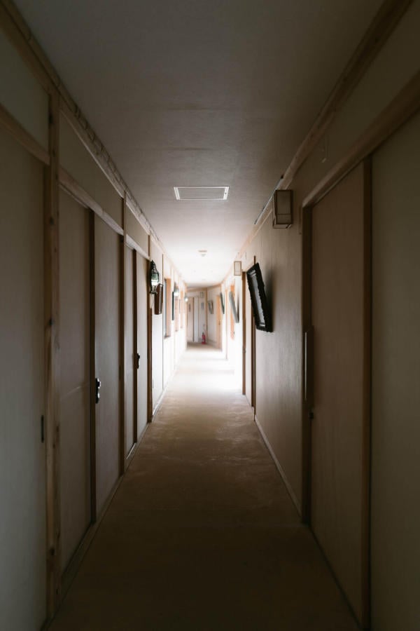 The hallway of Kiri-no-Sato
